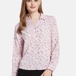 METTLE Women Floral Print Cotton Shirt Style Top-image-60
