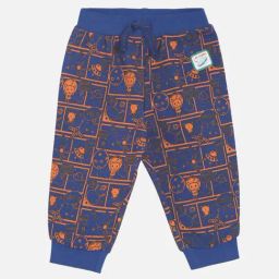 MINIKLUB Blue Baby Boys Full Length Jogger-image-71