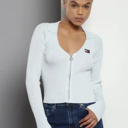 Tommy Hilfiger Blue Slim Fit Sweater-picture-15