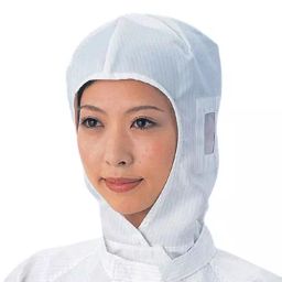 AS ONE Clean Hood As449C Free Size 100% Polyester White, AS449C-image-20