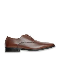 Gordon & Bros Men's Brown Derby Shoes-image-4