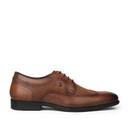 Bata Men's Brown Derby Shoes-picture-21