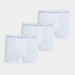 MiArcus Kids White Regular Fit Briefs - Pack of 3-88
