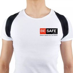 Besafe Forever Clavicle Brace Support for Posture Correction, Unisex, L, Black-25