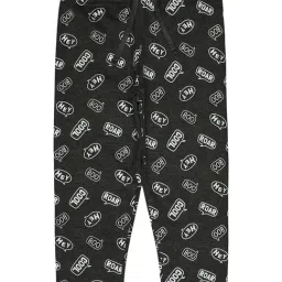 Bodycare Boys Grey Cotton Printed Trackpant-image-33