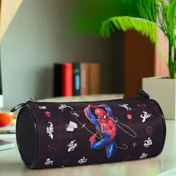 Kuber Industries Kids Marvel Spiderman Printed Multipurpose Easy To Carry Pencil Pouch-57