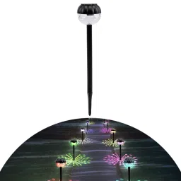 Homehop HHSOL-11 Acrylonitrile Butadiene Styrene 220 gm Multicolor Decoration Lamp-image-45