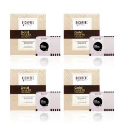 Richfeel Gold Facial Kit - Pack of 4-picture-12