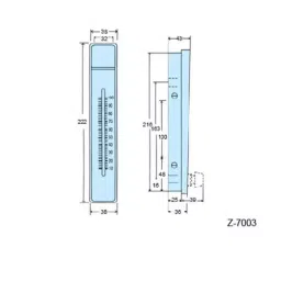 AS ONE Liquid Flow Meter PC (Polycarbonate), KZ-7003-09L-11