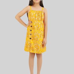 BEING NAUGHTY Floral Print Crepe Fit & Flare Dress-image-37