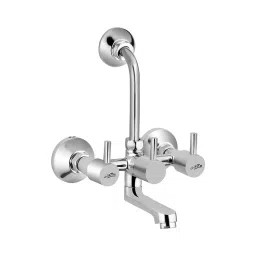 Gold Bell Flora Full Brass Wall Mixer, 2-1-Siya-Flora-image-47