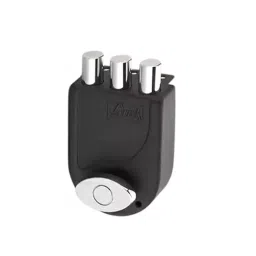Link Matt Black Finish One Side Knob & Key Thunderbolt Two Dead Bolt With Latch-32