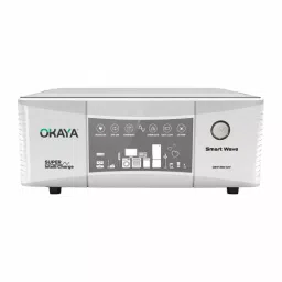 Okaya Smart 111 VA White Quasi Sine Wave Home UPS, QSW 1365 12V-image-0