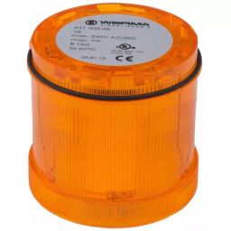 Werma Beacon Unit 641 Series Yellow Steady Effect 12-230 V AC/DC Filament Bulb AC DC IP65, 641.300.00-image-40