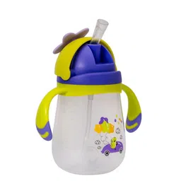 Adore Kids Flora! Green Sipper with Twin Handle &Spill Proof Lid 300ml-66