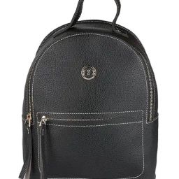 Gio Collection Black Stitched Backpack-image-44