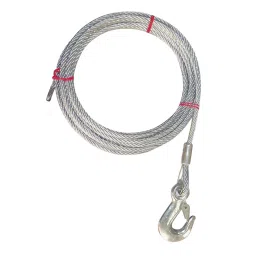 Dayton Galvanized Steel Winch Cable 100 ft Length 5/16 inch Dia, 1DLH9-image-26