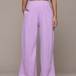 The Roadster Lifestyle Co. Women Textured Pleated Trousers-image-47