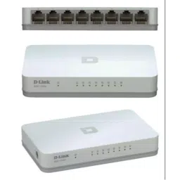 D-LINK 8 Port Gigabit DGS-1008A Network Switch White image 2