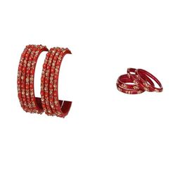 SOMIL Women combo of 2 sets Traditional Glass Bangles-picture-27