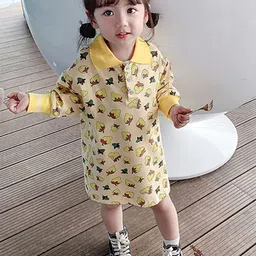 StyleCast x Revolte Print T-shirt Dress-image-95