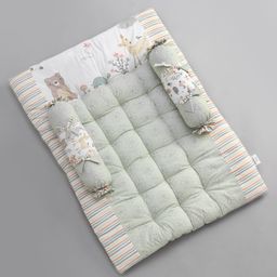 Abracadabra Cotton Bedding Set Bambi & Friends Theme - Green-picture-27