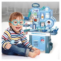 Sanjary Kids Doctor Play Set with 42 Pieces Portable Pretend Medical Toys for Children color design may vary-picture-28