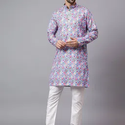 Yugnik Men Regular Kurta with Pyjamas-picture-3