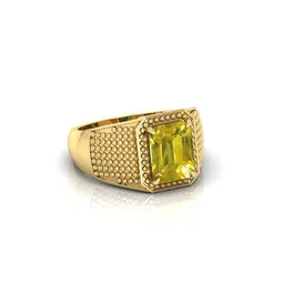 RRVGEM 9.00 Ratti Yellow Sapphire Ring-14