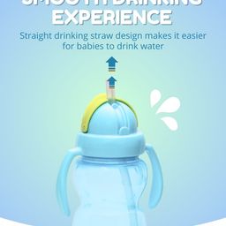 Adore Zing! The Amazing Straw Sipper with Twin Handle- Flip N Sip- 300ml image 4