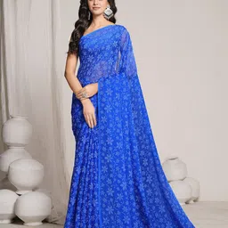 Garden Vareli Floral Printed Saree-picture-42