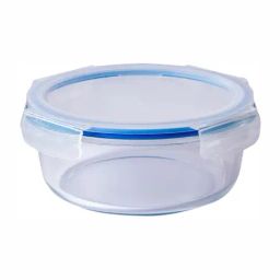 Goodhomes Solid Clear Glass 2 Containers-41