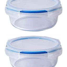 Goodhomes Solid Clear Glass 1 Container-39