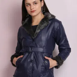 BUYNEWTREND Navy Regular Fit Jacket-picture-45