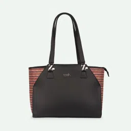 ZOUK Classic Black Printed Tote Bag image 3