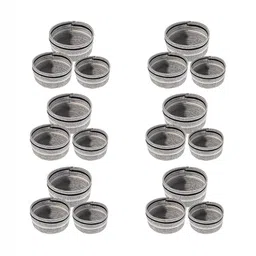 Aura Grey Set of 6 Regular Drawer Organiser Organisers image 5