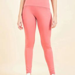 Sweet Dreams Pink Printed Sports Tights-image-90