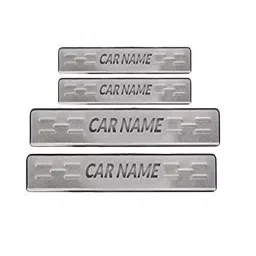 Automoto Stainless Steel Silver Non-led Footstep Door Sill Plate for Maruti Jimny All Model (Set of 4)-image-60