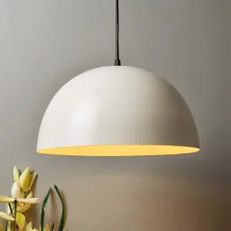 Homesake White Metal Pendant Light - Set of 1-26