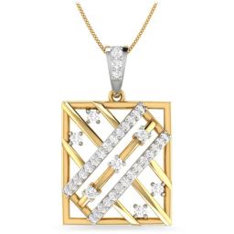 PC Jeweller Bhanu 18k Gold Pendant without Chain for Women-image-20