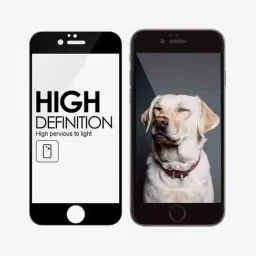 GRIPP 0.3mm Ultimate HD Tempered Glass for iPhone 8 Plus with Edge-to-Edge (Black)-47