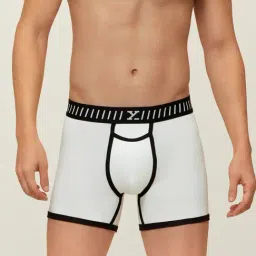XYXX White Intellisoft Antimicrobial Vibe Trunks-picture-10
