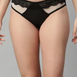 Cukoo Black Lace Bikini Panty-image-7