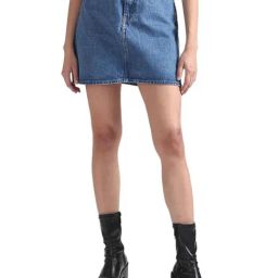 Calvin Klein Denim Medium Regular Fit Skirt-18