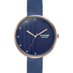 Sonata Poze SP80093KM01 Sonata Poze 3.0 Analog Watch For Women-picture-25