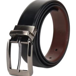 Kara Black & Tan Leather Reversible Formal Belt-image-15