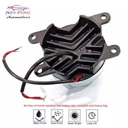 Auto Pearl 4 LED 3 in 1 Chrome Ring DRL Fog Lamp White, Yellow & Blue Compatible For Tata Zest image 5