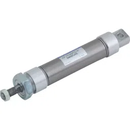 KOGANEI 450 mm Stroke Slim Cylinder Low Hydraulic Double Acting 25 mm Diameter, DAH25X450-ZG530A2-28