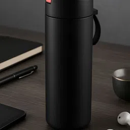 Myntra Elegant Homes Black Stainless Steel Insulated Magnetic Tea Capsule Infuser- 420ml-picture-28