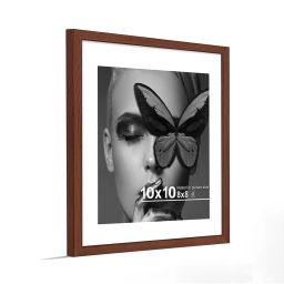 art street Synthetic Document Wall Photo Frame, Set of 6 Big Frames For Wall Artwork, Certificates, Home Decor image 3